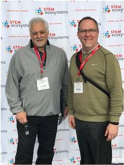 MI STEM Partnership represented at National STEM Ecosystem and US News STEM Solutions Convening 2018 - Michigan STEM Partnership Blog - Gary_%26_Doug_at_STEM