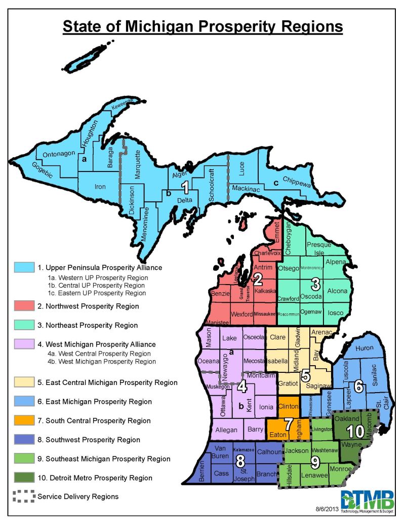 Who We Are | Promoting Economic Development | Michigan STEM Partnership - MI_Prosperity_Regions