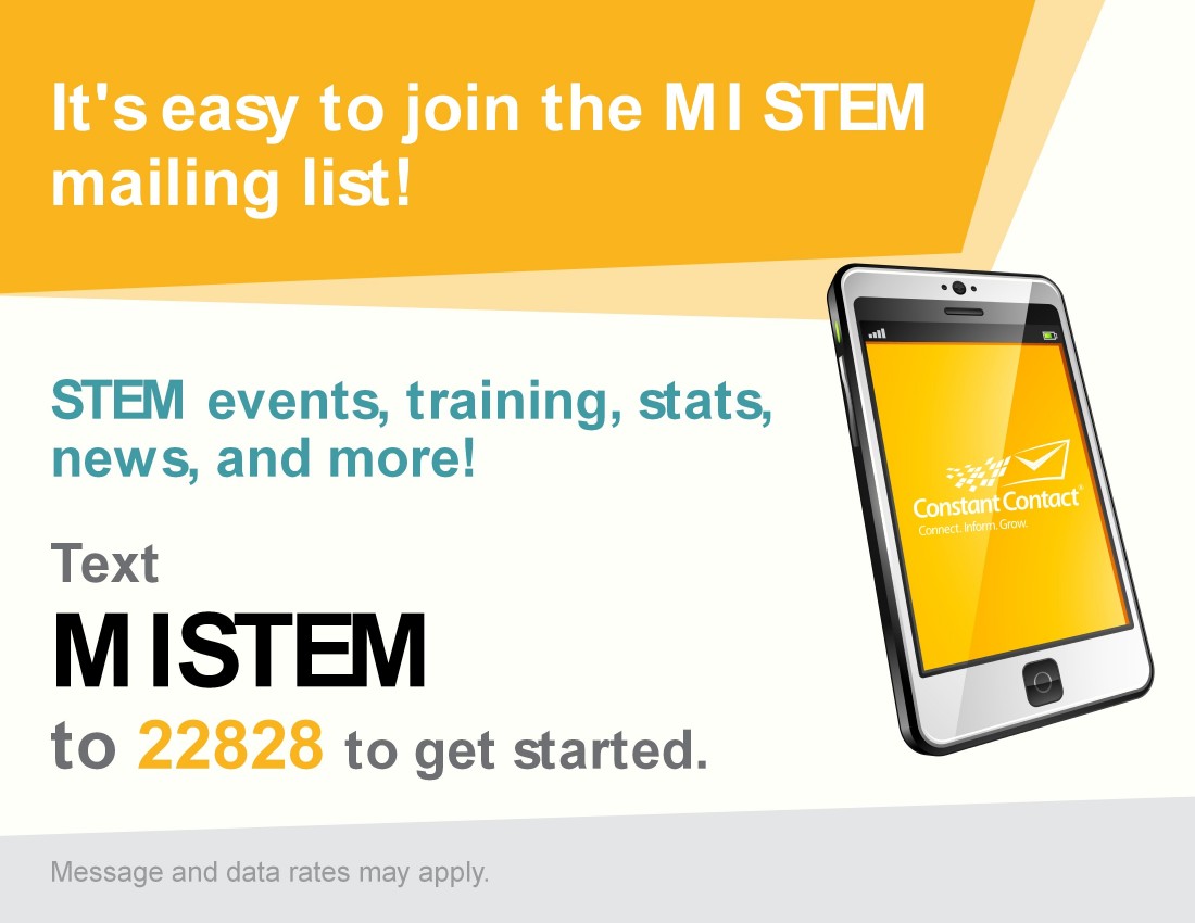 News Articles - MI STEM Partnership - Who We Are | Promoting Economic Development | Michigan STEM Partnership - text2join-001